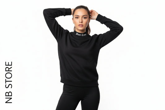 felpa angel nera 6140