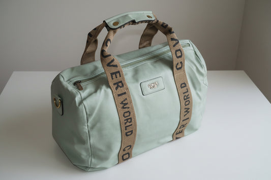 Borsone Coveri verde taglia M