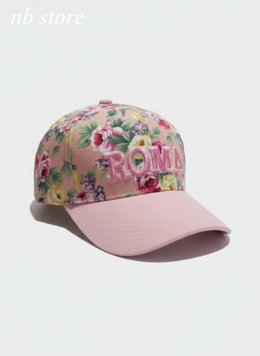 cappello roma floreale  ragazza / bambina