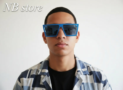 occhiali da sole uomo blu #3