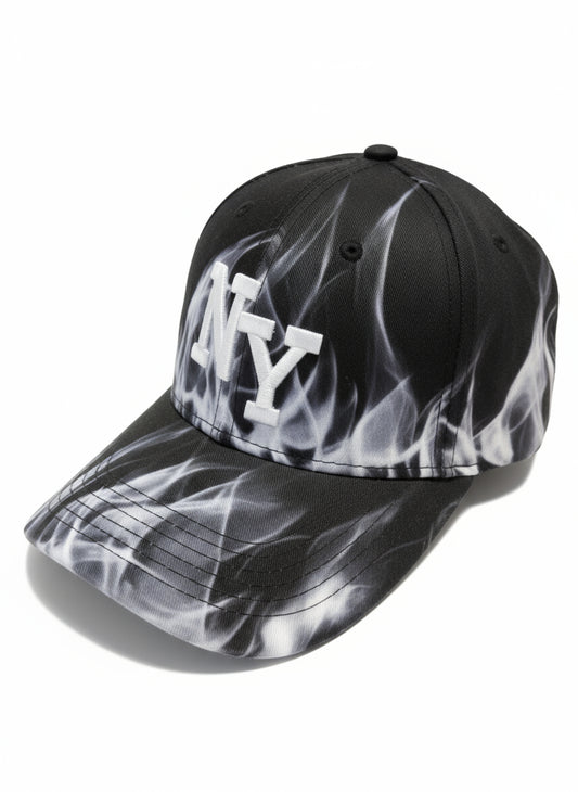 cappelli NY nero rosa e nero sfumato bianco unisex