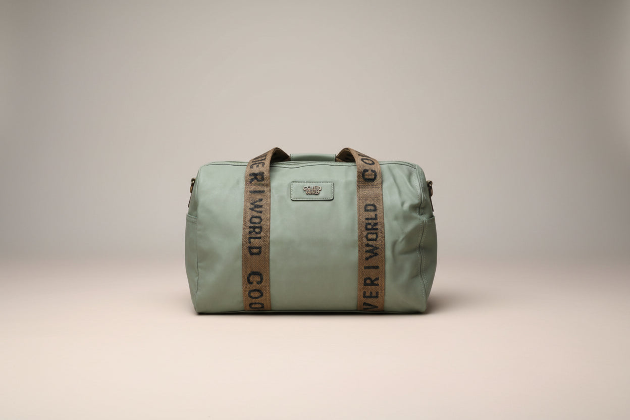 Borsone Coveri verde Coppia