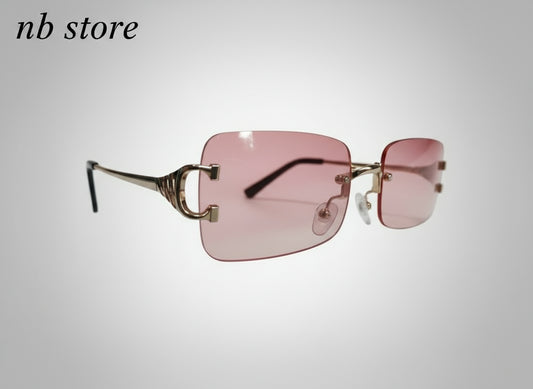 occhiali con lente rosa donna protezione uv 400 @2