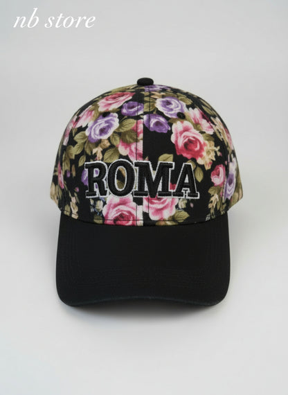 cappello roma floreale  ragazza / bambina