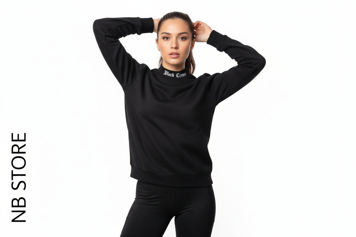 felpa angel nera  6140