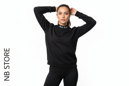 felpa angel nera  6140
