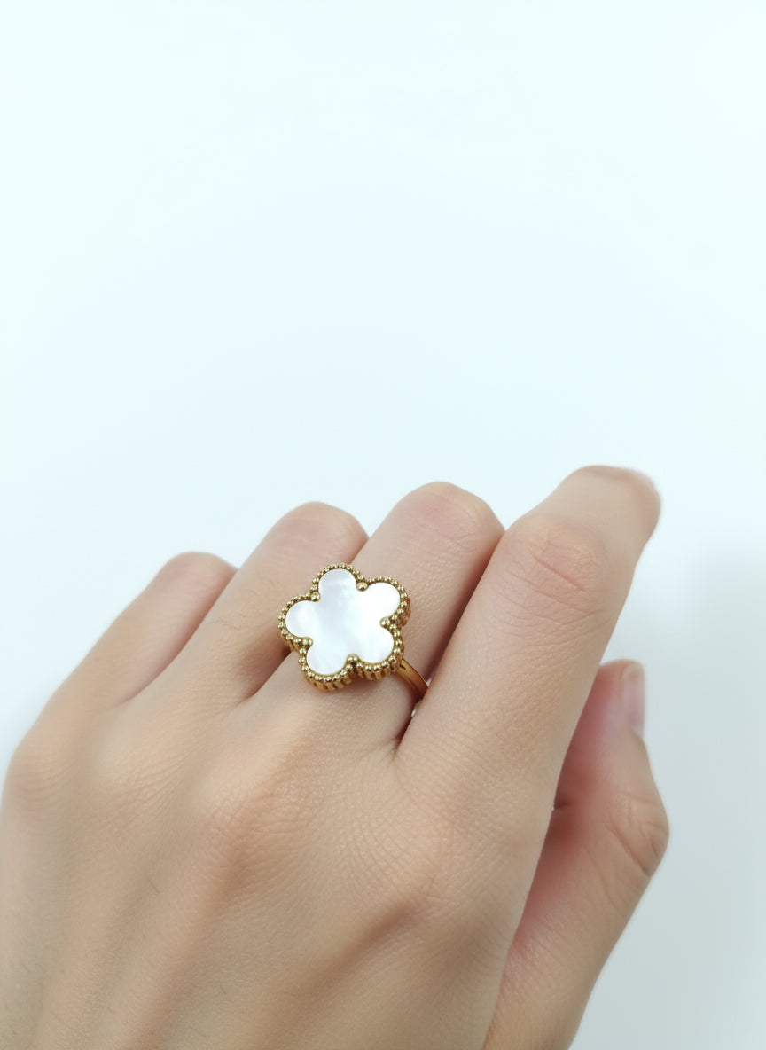 anelli donna forma fiore