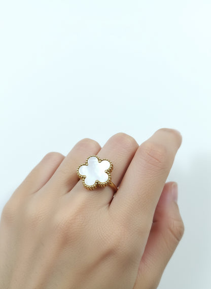anelli donna forma fiore
