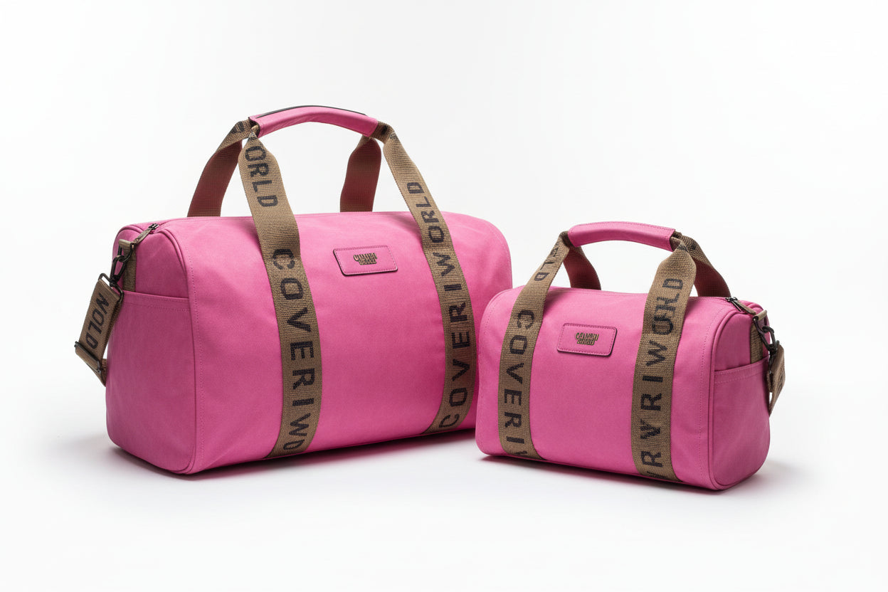Borsone Coveri Rosa Coppia
