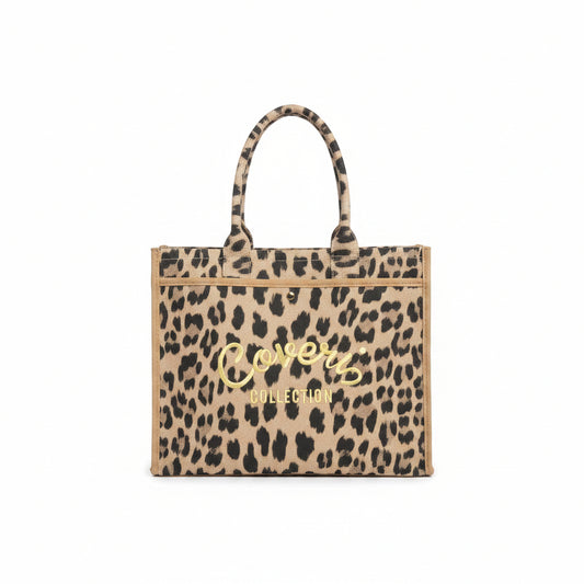 borsa coveri leopardata