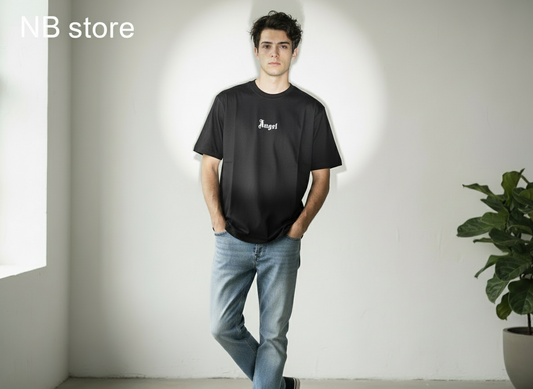 t-shirt maniche corte Angel con ali  art 1820